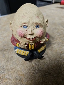 PoliWoggs Collectibles American Folk Art Humpty Dumpty Fairytale Used - Picture 1 of 6