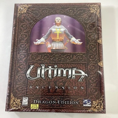 Ultima 9 IX Ascension Dragon Edition PC Big Box Game New Sealed 1999 CD-ROM - Image 1 of 4