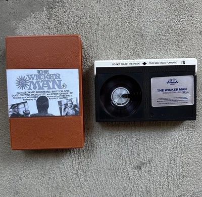 THE WICKER MAN Betamax Beta Media Release In Amaray Hardshell Case Folk Horror - Image 1 of 4