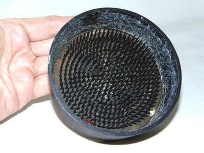 Vintage Heavy Round Cast Iron FLOWER FROG, TWO'S COMPANY, Flower Arranger - Image 1 of 4