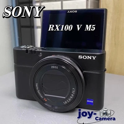 Sony Cyber-shot DSC-RX100  M5 RX100V M5 20.1MP 2.9x Optical Zoom Digital Camera - Image 1 of 4
