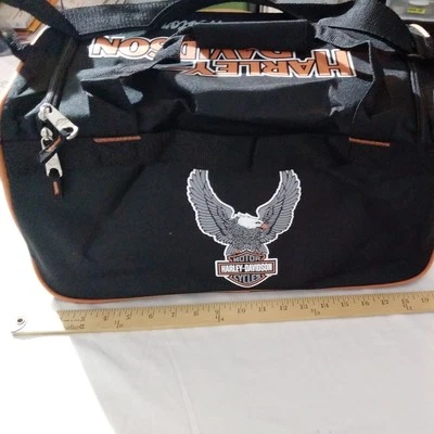 New Harley-Davidson Motorcycle Winged Eagle Duffel Bag w/Adjustable Strap - Image 1 of 4