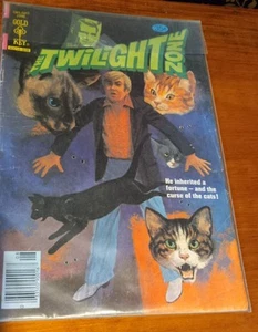 TWILIGHT ZONE (Vol 1) #86, Gold Key August 1978 Cats Cover - Picture 1 of 11