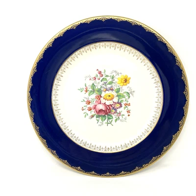 Johnson Brothers England Pareek blue Dinner Plate  Fine Porcelain Vintage Roun - Image 1 of 4