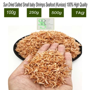 Sonnengetrocknete gesalzene kleine Baby Garnelen Meeresfrüchte (Kunisso) 100% hochwertig - Bild 1 von 8