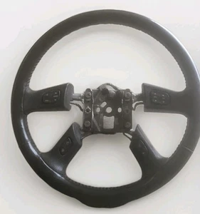 03-06 GMC Sierra Yukon Chevrolet Silverado Tahoe Steering Wheel OEM W/ Buttons - Picture 1 of 7
