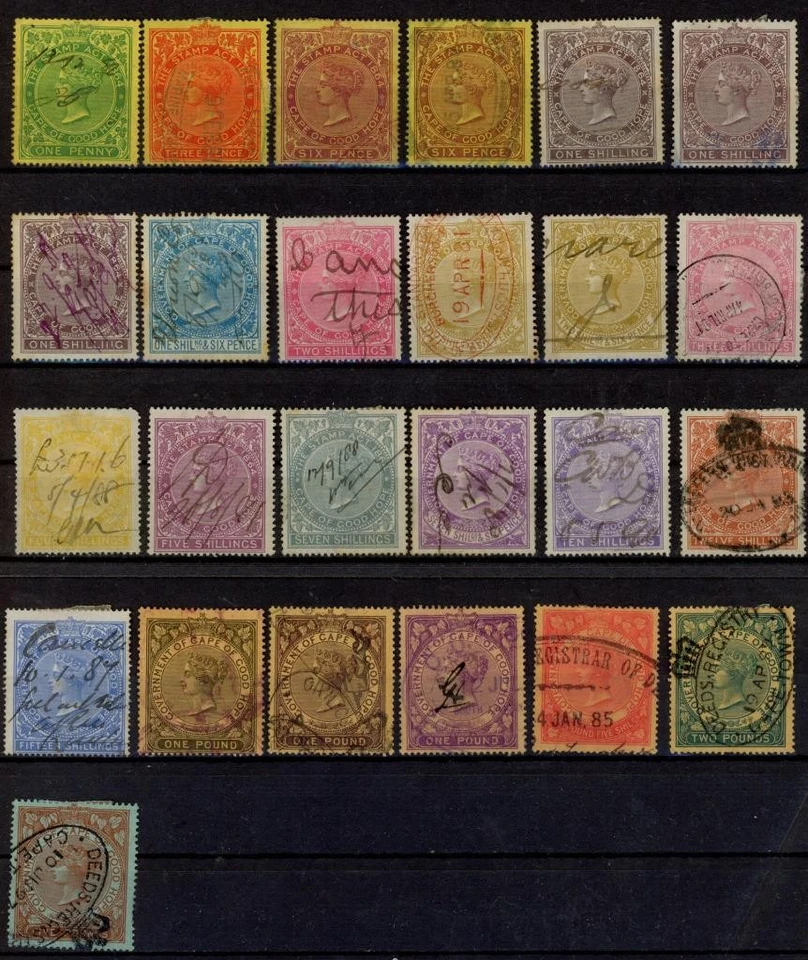 Cape of Good Hope South Africa revenues 1876 fiscal - Image 1 of 1