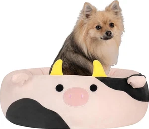 Squishmallows Original 20-Inch Connor The Cow Pet Bed - Small Ultrasoft Offic... - Picture 1 of 13