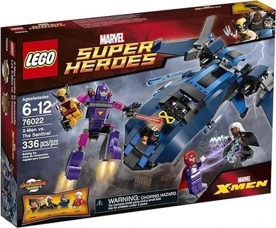 LEGO - Superheroes - X-Men vs. The Sentinel - 336 Pieces - Ages 6+ [NEW] 76022 - Image 1 of 4