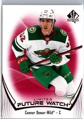 2021-22 SP Authentic FW Limited Red Connor Dewar #199 - Image 1 of 2