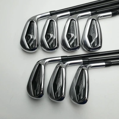 Used Titleist T300 2021 Iron Set / 5 - PW + 48° / A Flex - Image 1 of 4
