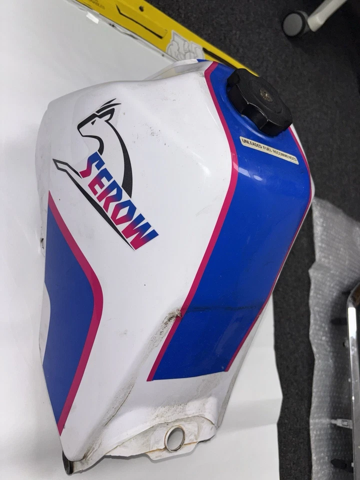 1993 Yamaha Serow XT225 OEM Gas Tank – Used – Rust Inside – No Key - Image 1 of 3