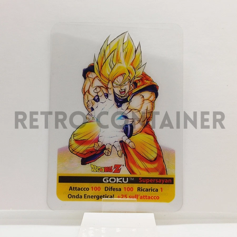 Edibas Lamincards DRAGON BALL GT SERIE PLATINO - 27 Goku - Immagine 1 di 1