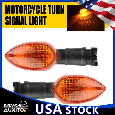 Lámparas indicadoras de luz de giro ámbar delanteras/traseras para Yamaha YZF R6S 2006-2009 Foto 1 de 4