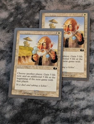 Double Dip x2 Magic The Gathering MTG Unglued 3/94 1998 - Image 1 of 3