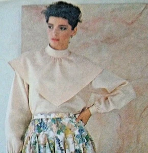 Albert Nipon Vogue Blouse Skirt 14 American Designer 1120 Sewing Pattern Uncut - Picture 1 of 5