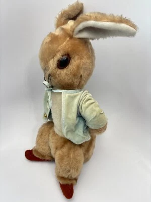 Vtg 1970s  Peter Rabbit Plush Toy Eden Nursery Decor Stuffed Animal Bunny 16" - Image 1 of 4
