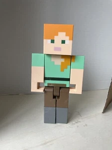 Figura de acción Mojang Minecraft Alex a gran escala 8,5" pulgadas de alto - Imagen 1 de 9