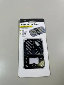 Nite Ize Financial Tool 7 in 1 Multi Tool Durable Stainless Steel Tool New - Picture 1 of 5