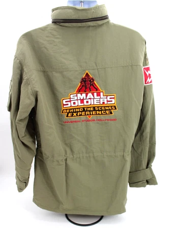 RARE! 90s Small Soldiers Behind The Scenes Experience Military Jacket Small Cover