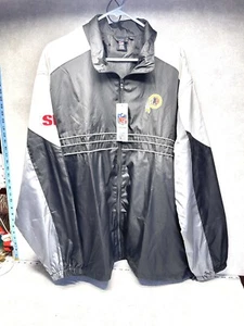NFL Reebok Sports Illustrated Washington Redskins Windbreaker XXL Jacke Reißverschluss - Bild 1 von 5