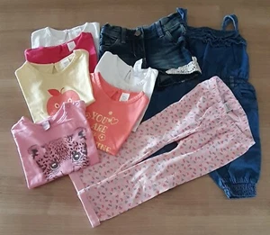 Kinder-Sachen-Paket Mädchen Größe 80 - 9 Teile - Bild 1 von 1