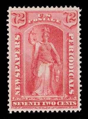 MOMEN: US STAMPS #PR21 NEWSPAPER MINT OG H PSE GRADED CERT VF/XF-85 LOT #89555* - Image 1 of 4