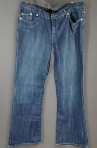 Rock & Republic 34 Jeans Men Blue Relaxed Pants Cut 000903 Denim - Picture 1 of 6