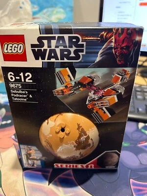 Lego Star Clone Wars 9675 SEBULBA'S POD RACER AND TATOOINE New Sealed - Image 1 of 4