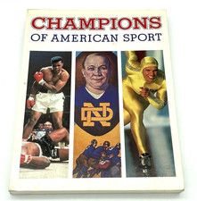 Vintage Smithsonian CHAMPIONS of AMERICAN SPORT Soft Cover Book EUC