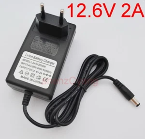 EU power Ion Lithium Battery Charger Adapter Li-ion LiPo 3S 11.1V 12.6V 10.8V 2A - Picture 1 of 4