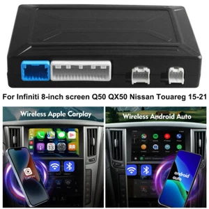For Infiniti Q50 QX50 Nissan Patrol Wireless CarPlay Android Auto Decoder Module - Picture 1 of 10