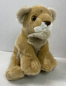 Wild Republic 9" Plush Lion Cub 2011 K&M International Beanie #R22H - Picture 1 of 9