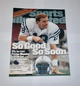 1999 Sports Illustrated PEYTON MANNING Indianapolis COLTS ! 1st PRO Cover ! - Picture 1 of 1