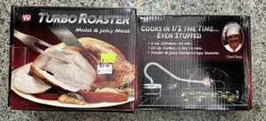 Turbo Roaster: As Seen On TV Cooks Whole Turkey/Chicken in 1/2 The Time - Picture 1 of 1