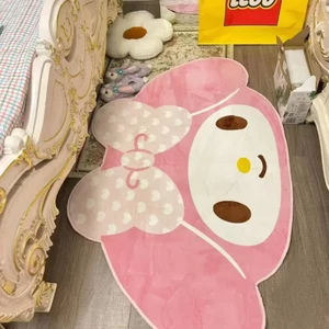 60X90Cm Saniro My Melody Carpet Kawaii Home Soft Fur Rugs Girls Bedroom Living R - Picture 1 of 13