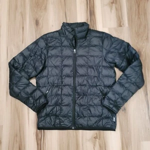Sudadera con Capucha REI Co Op Puffer Para Hombre M Negra 650 Plumón 2.0 Cremallera Completa Viaje al Aire Libre - Imagen 1 de 14