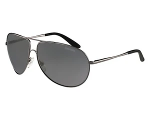Carrera Aviator New Gipsy Dark Rutenium / Grey Mirored Lens Men Sunglasses 64mm - Picture 1 of 3