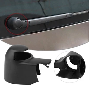 Stylish Black Rear Wiper Nut Cap Cover for Skoda Superb 3T5 Estate (2008 2015) - Picture 1 of 12