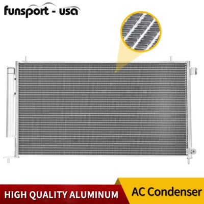 AC Condenser for 2002-2006 Honda CR-V 2003-2011 Honda Element 2.4L L4 Aluminum - Image 1 of 4
