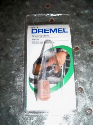 Genuine Dremel Bit Grinding Stone Aluminium Oxide 7/16" #911 NEW NIP OEM - Image 1 of 2