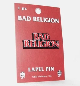 Bad Religion Logo Lapel Pin Punk - Picture 1 of 1