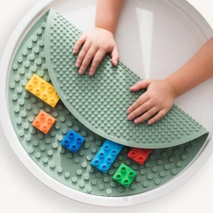 Inspire My Play - Silicone Building Blocks Baseplate - Compatible with All Ma... - Picture 1 of 14
