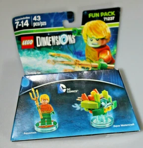 Lego Dimensions DC Comics Fun Pack Aquaman (71237) NEW Box has wear - Picture 1 of 2