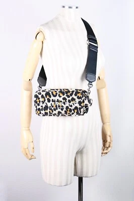 Nuevo Auténtico Bolso Bandolera Marc Jacobs La Cámara Animal Estampado Leopardo Foto 1 de 4