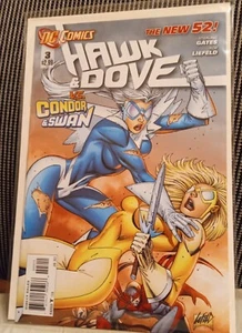 Hawk and Dove vs Condor & Swan #3 NM unread condition (2011 DC) Newstand Edition - Picture 1 of 1