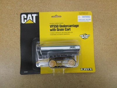 CAT Grain Cart VFS50 ERTL 1/64 C & J Farm implement diecast toy farm B9 Z - Image 1 of 4