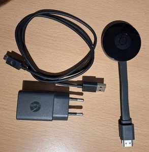 Google Chromecast (2. Generation) Digital Media Streamer - Schwarz - Bild 1 von 1