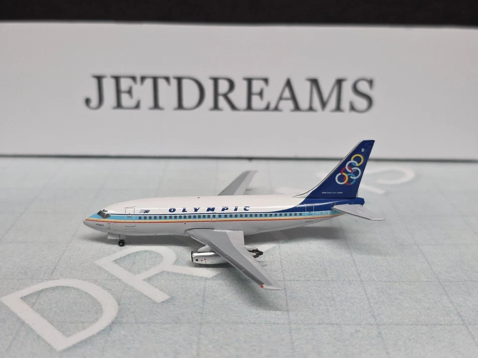 1/400 OLYMPIC AIRWAYS BOEING 737-200 1990'S COLORS "HERMES" SX-BCB AEROCLASSICS - Image 1 of 4
