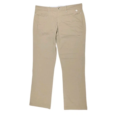 Calça feminina Mountain Hardwear pijama Gene TAMANHO 12 bege caminhada acampamento ao ar livre - Imagem 1 de 4